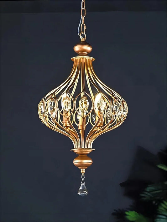 Lantern Chandelier Villa Pendant Lamp