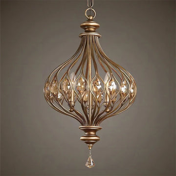 Lantern Chandelier Villa Pendant Lamp