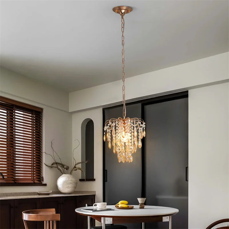 Indoor Crystal Chandelier Pendant Lights